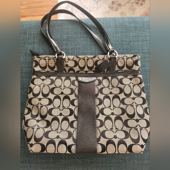 Coach Signature Tote (Vintage) - Picture 1 of 10